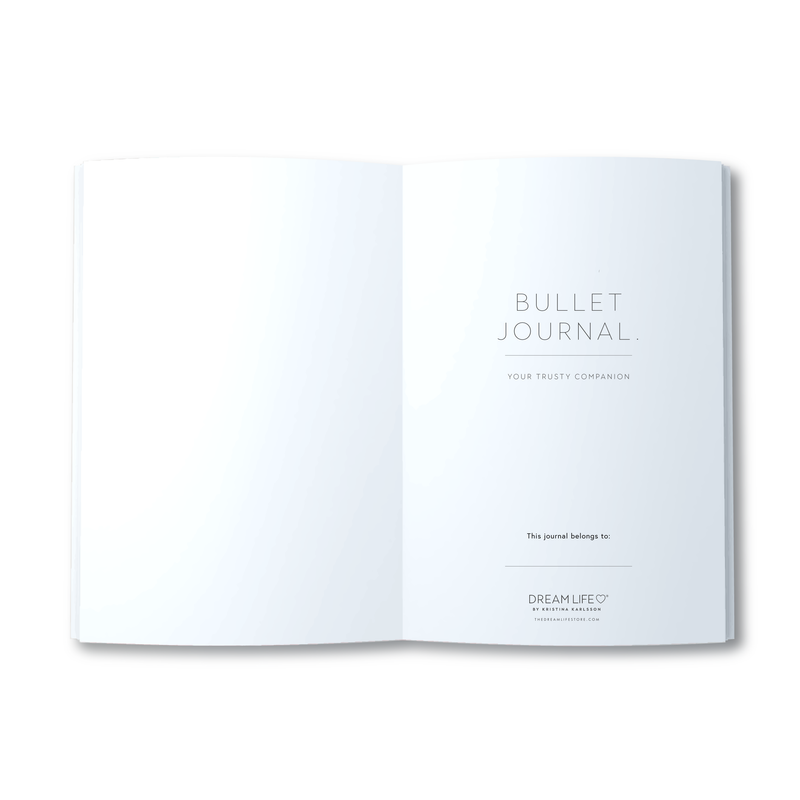 A5 Spiral Bullet Journal - Blue