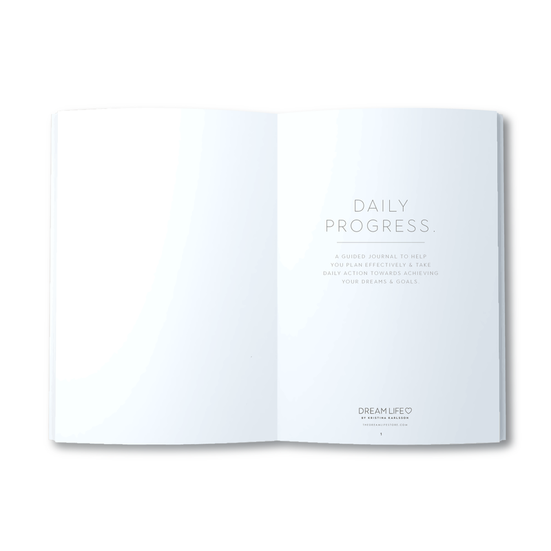 A5 Journal - Daily Progress - Q3 Plans - Dots