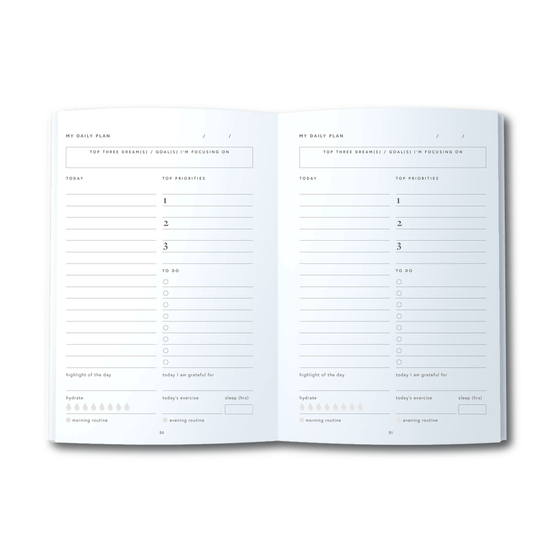 A5 Journal - Daily Progress - Q3 - Flowers