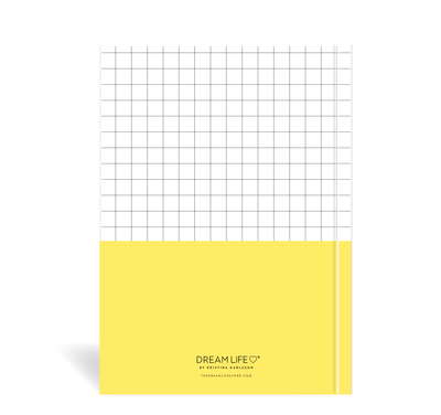 A5 Journal - Daily Progress - Quarter One - Yellow