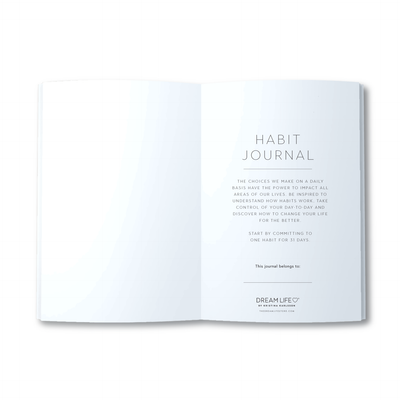 A5 Spiral Journal - Habit - Creme