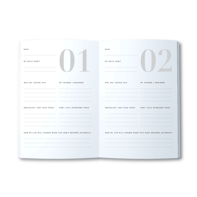 A5 Journal - Habit - Grey