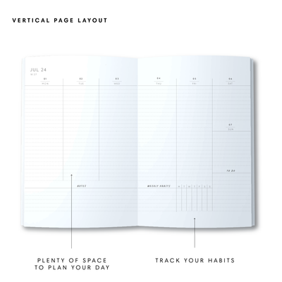 A5 24/25 Spiral Financial Diary - Ladies Finance Club - Watermelon