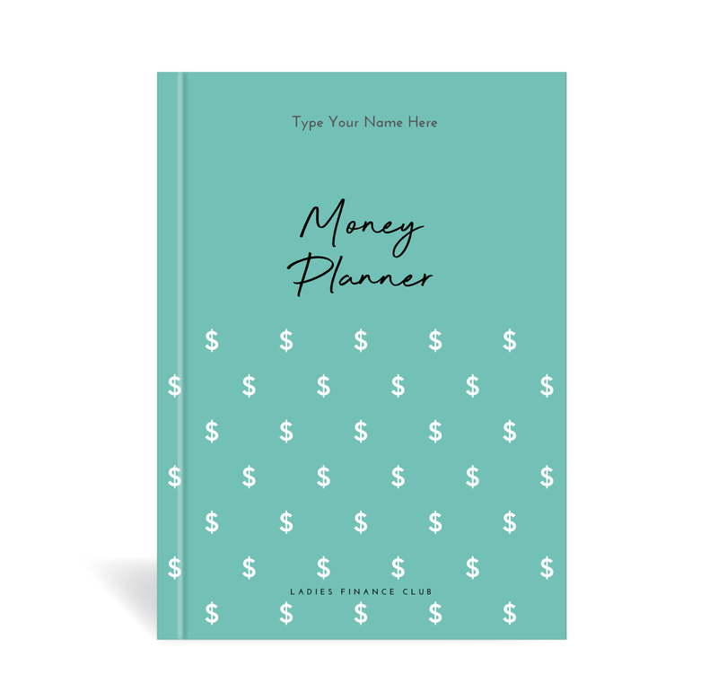 A5 Journal - Ladies Finance Club - Money Planner - Mint