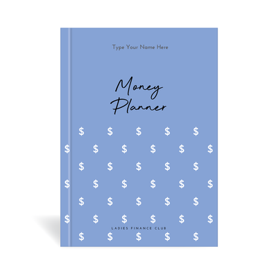 A5 Journal - Ladies Finance Club - Money Planner - Periwinkle