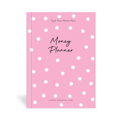 A5 Journal - Ladies Finance Club - Money Planner - Pink
