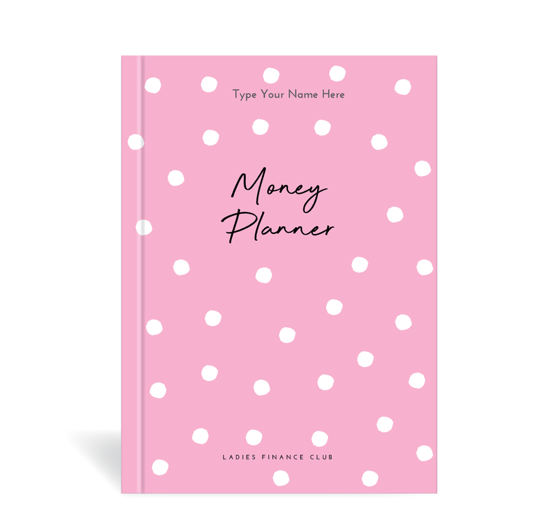 A5 Journal - Ladies Finance Club - Money Planner - Pink