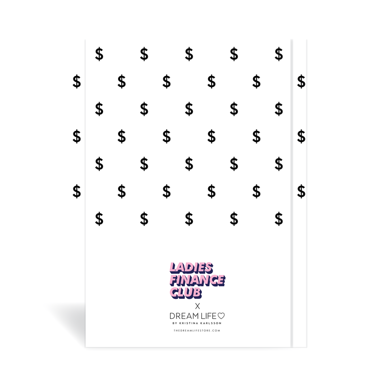 A5 Journal - Ladies Finance Club - Money Planner - White