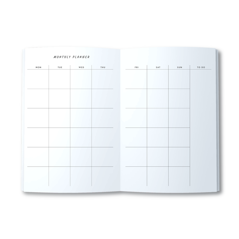 A5 Journal - Ladies Finance Club - Money Planner - Dots White