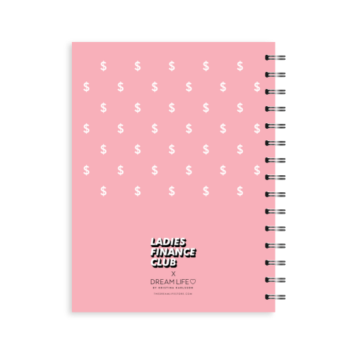 A5 Spiral Journal - Ladies Finance Journal - Money Planner - Watermelon