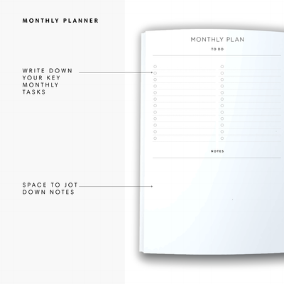 A5 24/25 Mid-Year Diary - Grand Plans