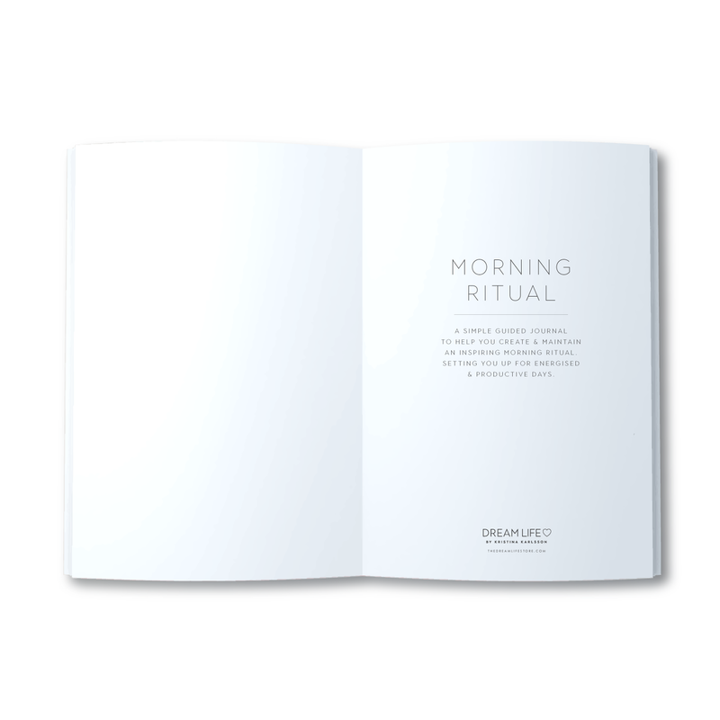 A5 Journal - Morning Ritual - Sippa - Blue