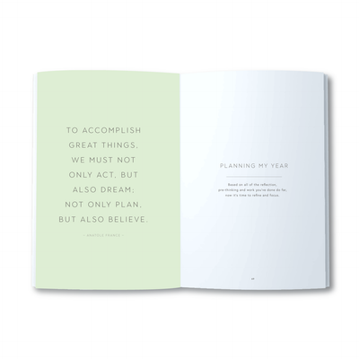 A5 Journal - Plan Your Year - Stripe - Purple