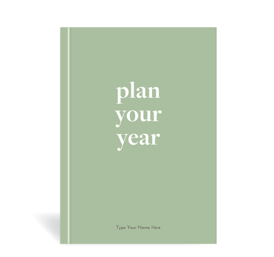 A5 Journal - Plan Your Year - Green