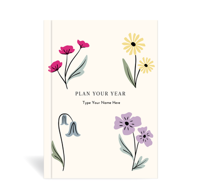A5 Journal - Plan Your Year - Ängsblomma