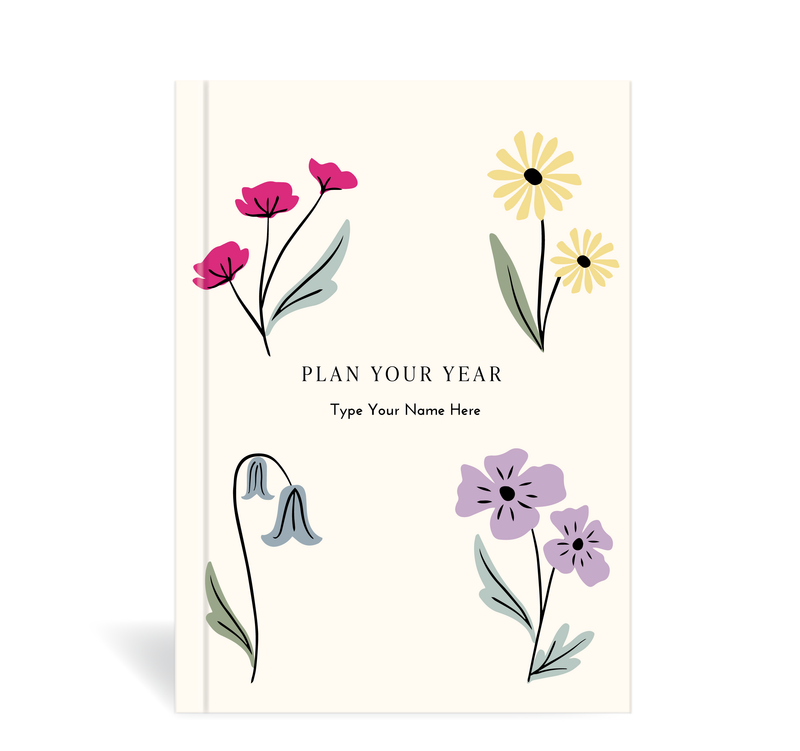 A5 Journal - Plan Your Year - Ängsblomma