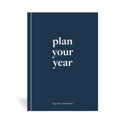 A5 Journal - Plan Your Year - Navy