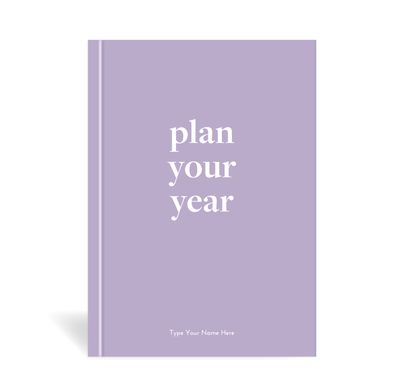 A5 Journal - Plan Your Year - Purple