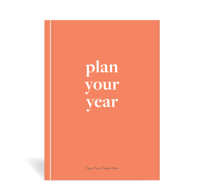 A5 Journal - Plan Your Year - Red