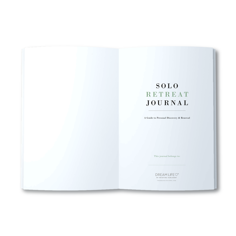 A5 Spiral Solo Retreat Journal - Dots