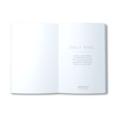 A5 Daily Journal - Daily Wins - Leaves - Green