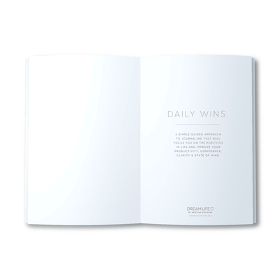 A5 Journal - Daily Wins - Dark Blue