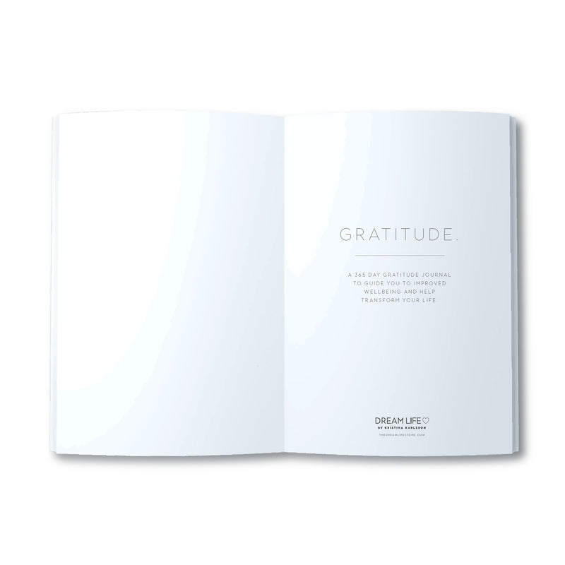 A5 Journal - Gratitude - 366 Days - Creme