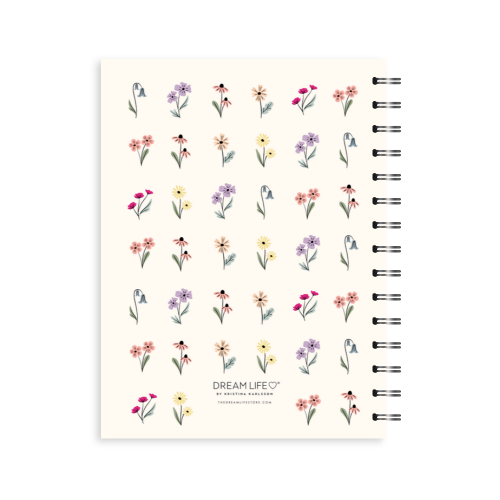 A5 Spiral Journal - Daily Progress - Äng