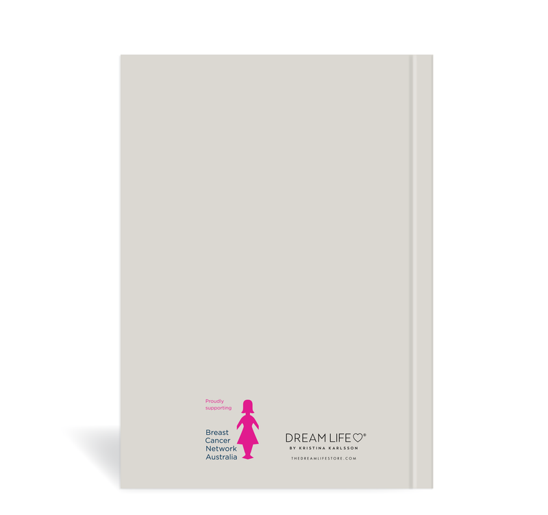A5 Journal - BCNA - My Inner Strength - Heart - Grey