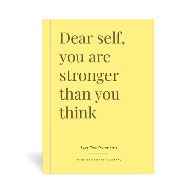 A5 Journal - BCNA - My Inner Strength - Dear Self...
