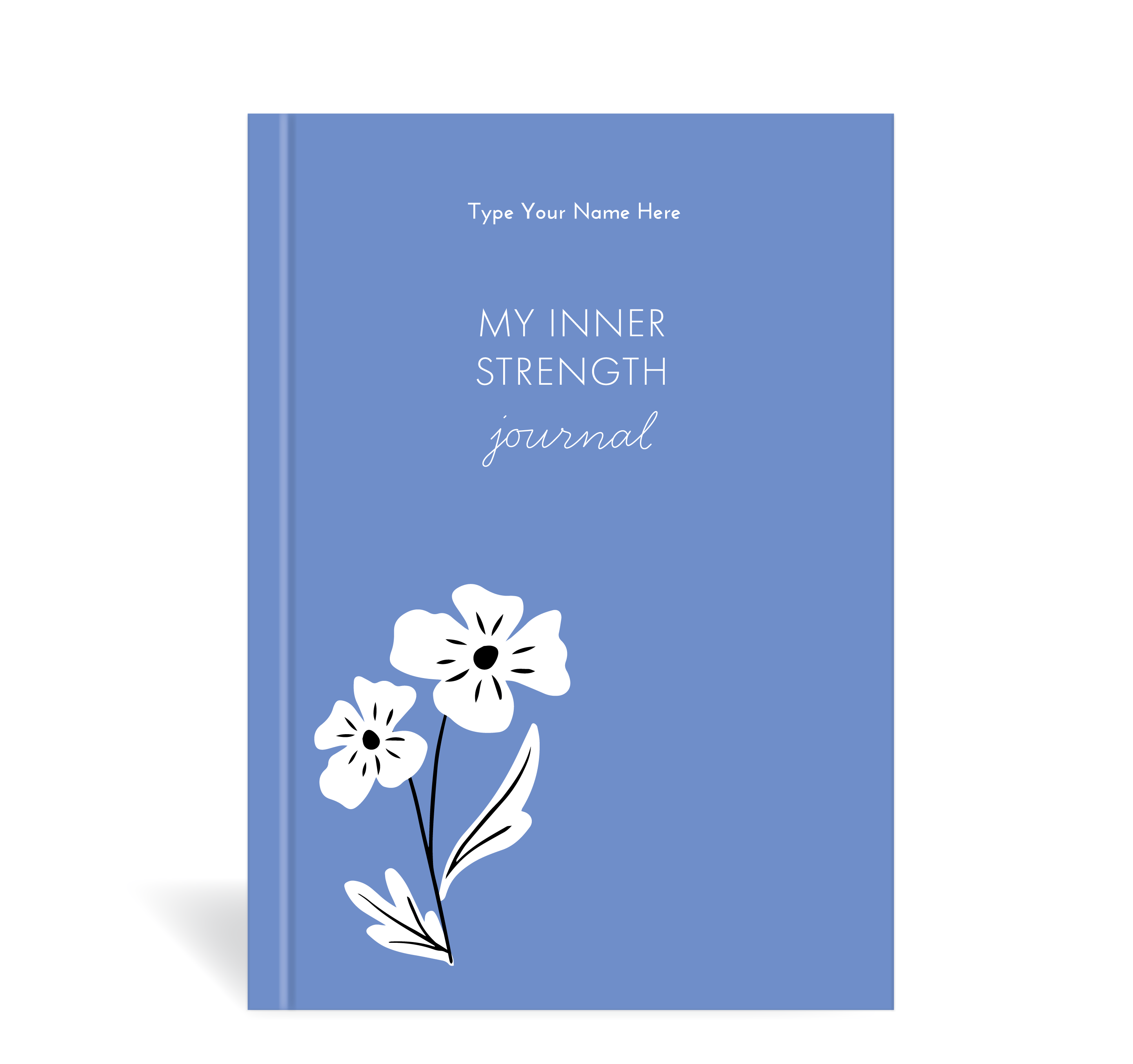 A5 Journal - BCNA - My Inner Strength - Vallmo - Blue – Dream Life