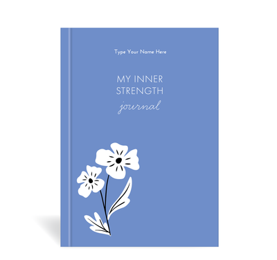 A5 Journal - BCNA - My Inner Strength - Vallmo - Blue