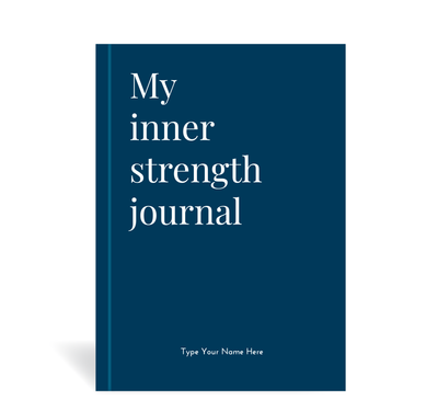 A5 Journal - BCNA - My Inner Strength - Navy
