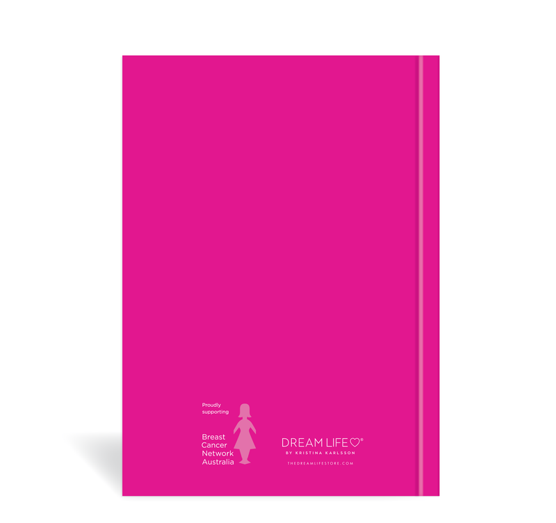 A5 Journal - BCNA - My Inner Strength - Hot Pink