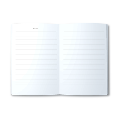 A5 Journal - BCNA - My Inner Strength - Heart - Grey