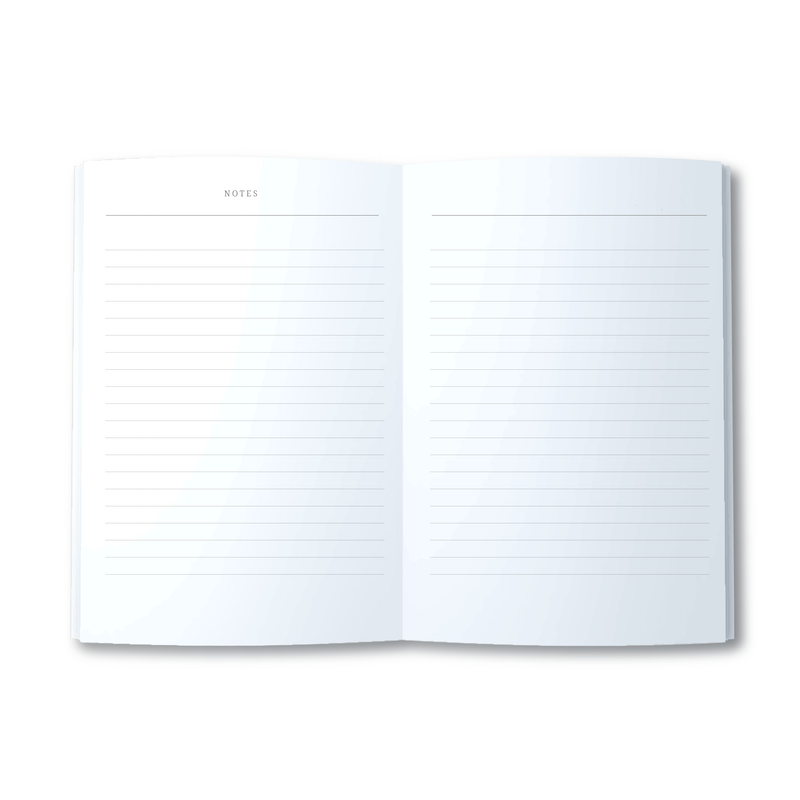 A5 Journal - BCNA - My Inner Strength - Heart - Grey