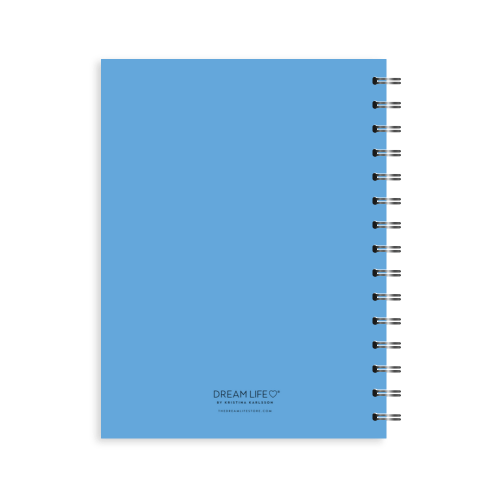A5 Spiral Bullet Journal - Blue