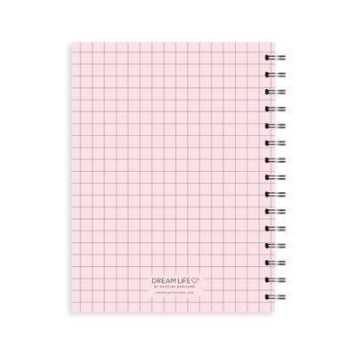 A5 Spiral Bullet Journal - Pink