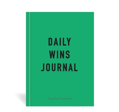 A5 Daily Wins Journal - Emerald