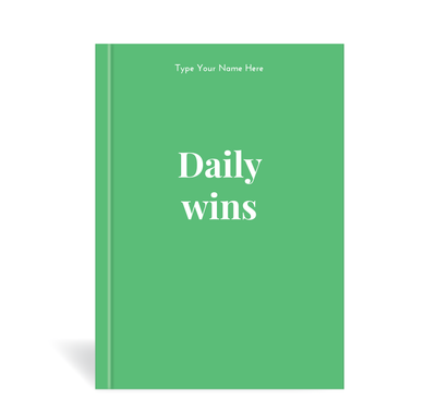 A5 Journal - Daily Wins - Green