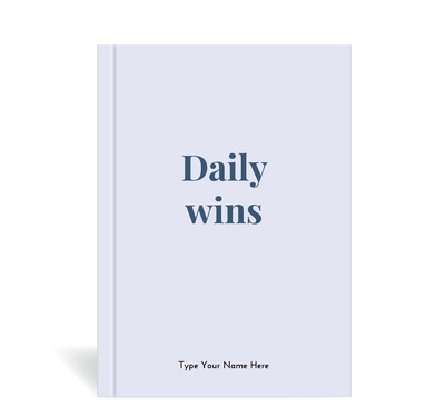 A5 Journal - Daily Wins - Purple