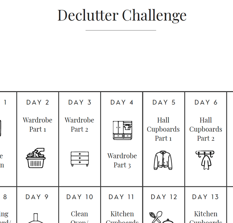 FREEBIE: 28-Day Declutter Challenge Downloadable