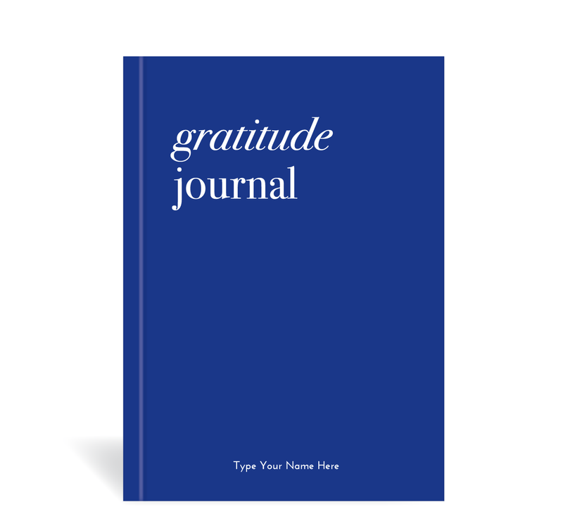 A5 Journal - Gratitude - Indigo