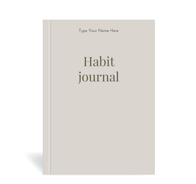 A5 Journal - Habit - Grey