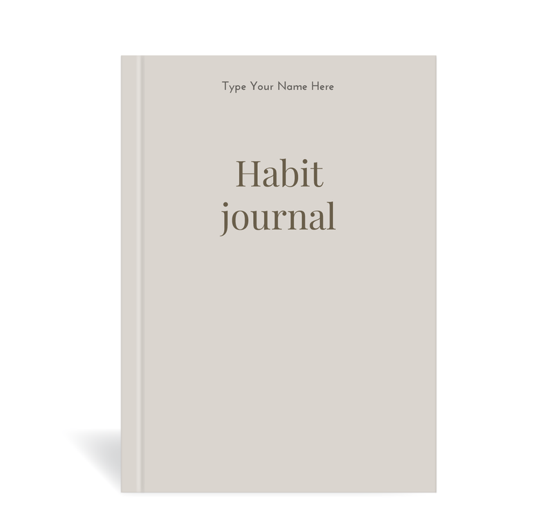 A5 Journal - Habit - Grey