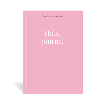 A5 Journal - Habit - Pink