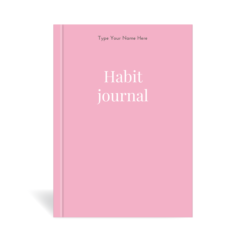 A5 Journal - Habit - Pink