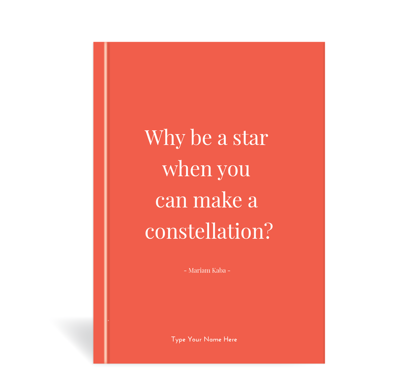 A5 Journal - IWD - Why Be A Star...