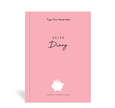 A5 24/25 Financial Diary - Ladies Finance Club - Watermelon