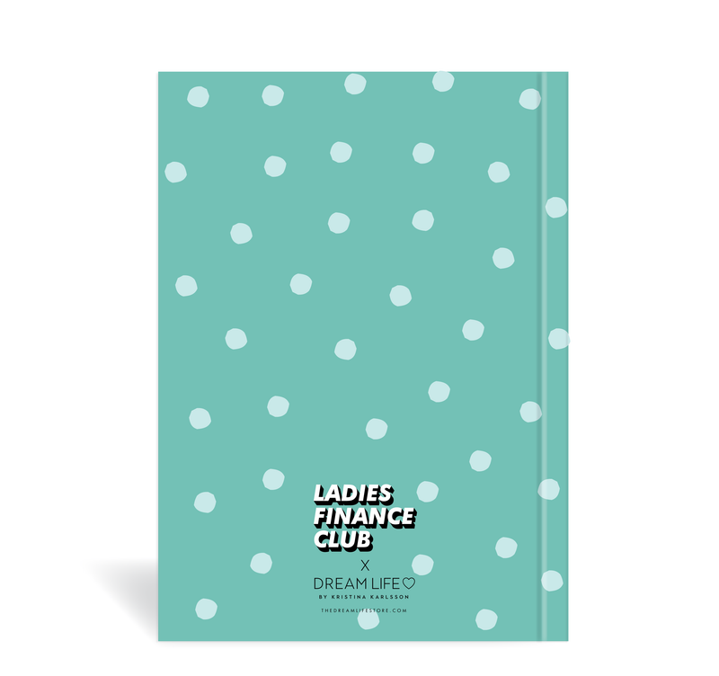 A5 24/25 Financial Diary - Ladies Finance Club - Dots - Teal